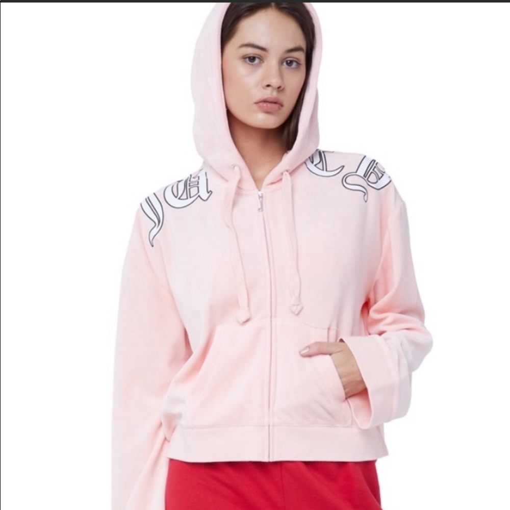 Juicy couture velour track jacket